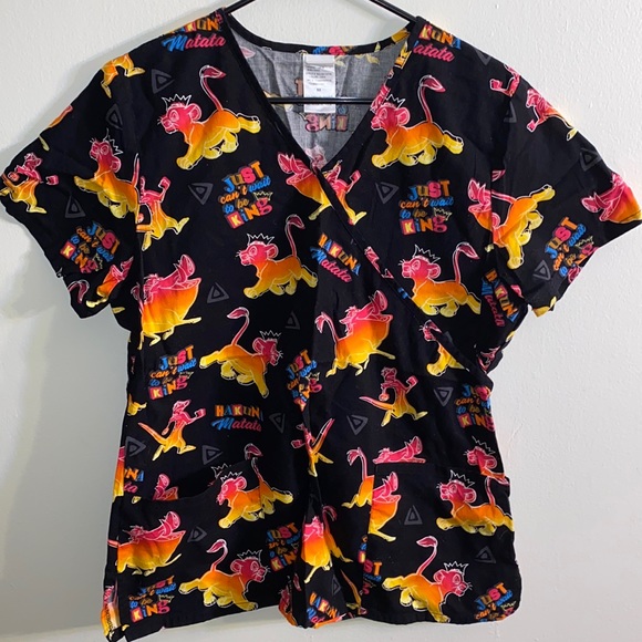 Disney Tops - Scrub shirt